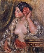 Pierre-Auguste Renoir Gabrielle a Sa Coiffure oil painting reproduction